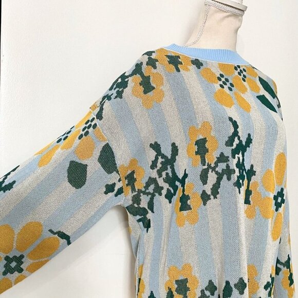 VIKTOR & ROLF MEN'S COLORFUL ABSTRACT  STRICKPULLOVER - M - Picture 6 of 12